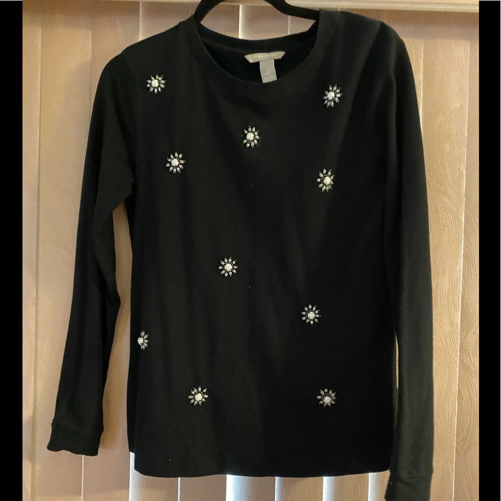 J.Crew Beaded Top